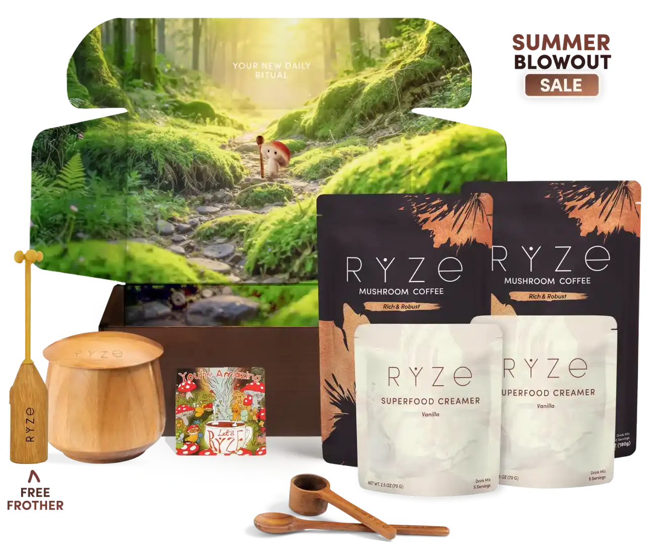 RYZE Ritual Set Dark Roast