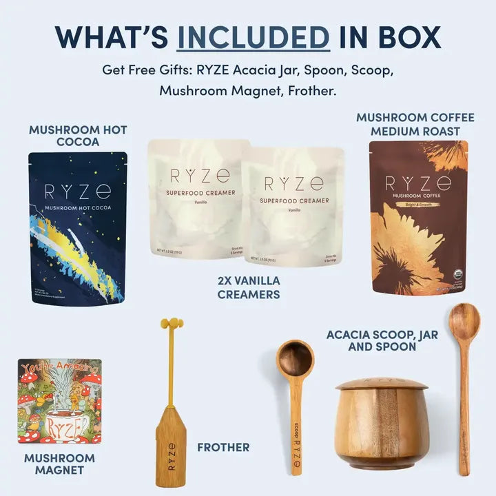 RYZE Ritual Set (Cocoa + Coffee)